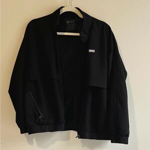 FIGS Bomber Black Jacket